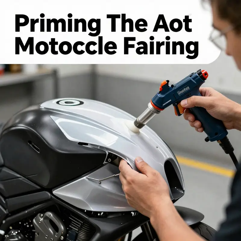 Thorough cleaning and sanding are crucial elements in preparing motorcycle fairings for painting.