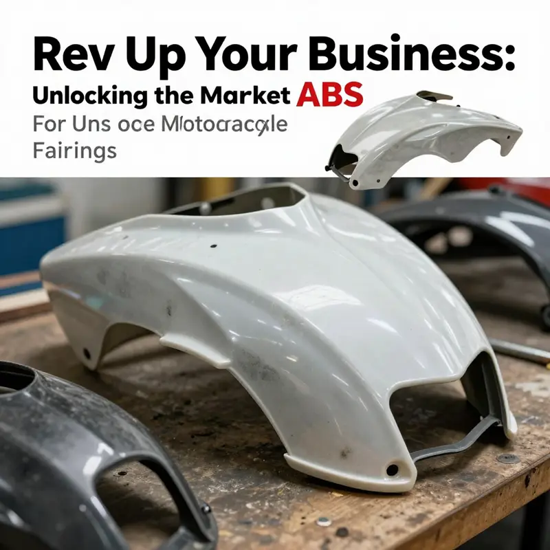 A varied selection of used motorcycle fairings available in today’s market.