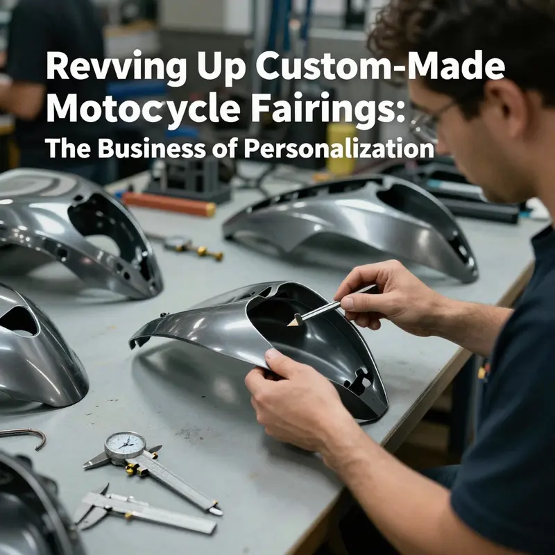 The creative process behind designing custom motorcycle fairings.