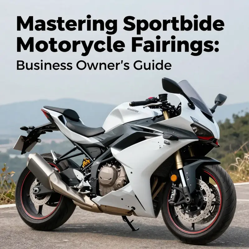 Full fairings provide superior performance and protection for sportbikes.
