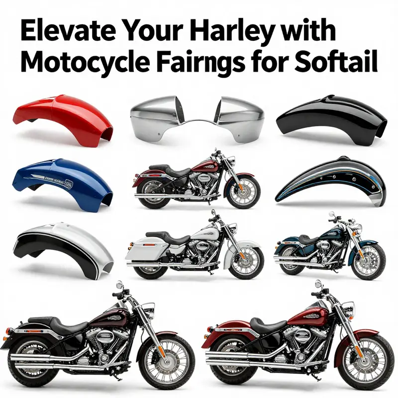 The sleek design of the batwing fairing enhances the Softail’s visual appeal while providing wind protection.