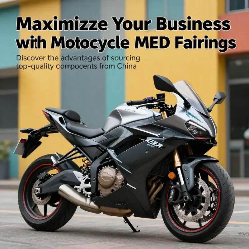 A stylish sports motorcycle with OEM fairings parked in an urban environment, highlighting design elegance and engineering precision.