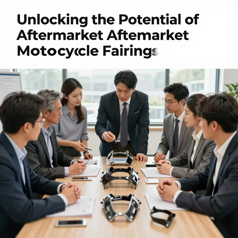 Different materials for aftermarket motorcycle fairings, highlighting aspects of durability and aesthetics.