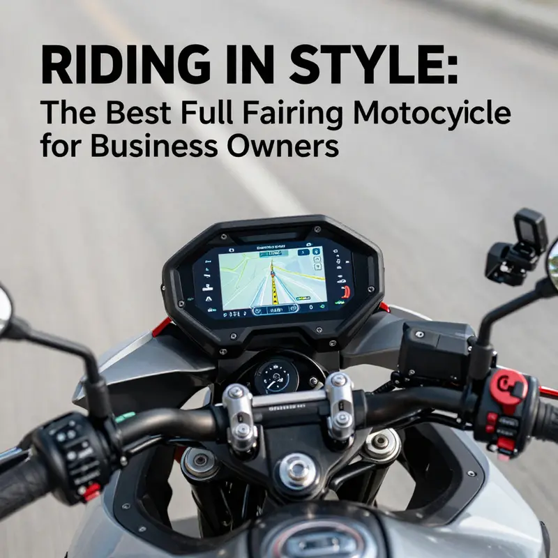 Innovative design elements contribute to the striking appearance and functionality of the best full fairing motorcycle.