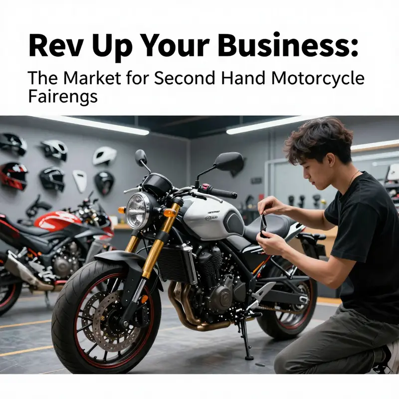 A comprehensive look at the thriving online marketplace for second-hand motorcycle fairings.