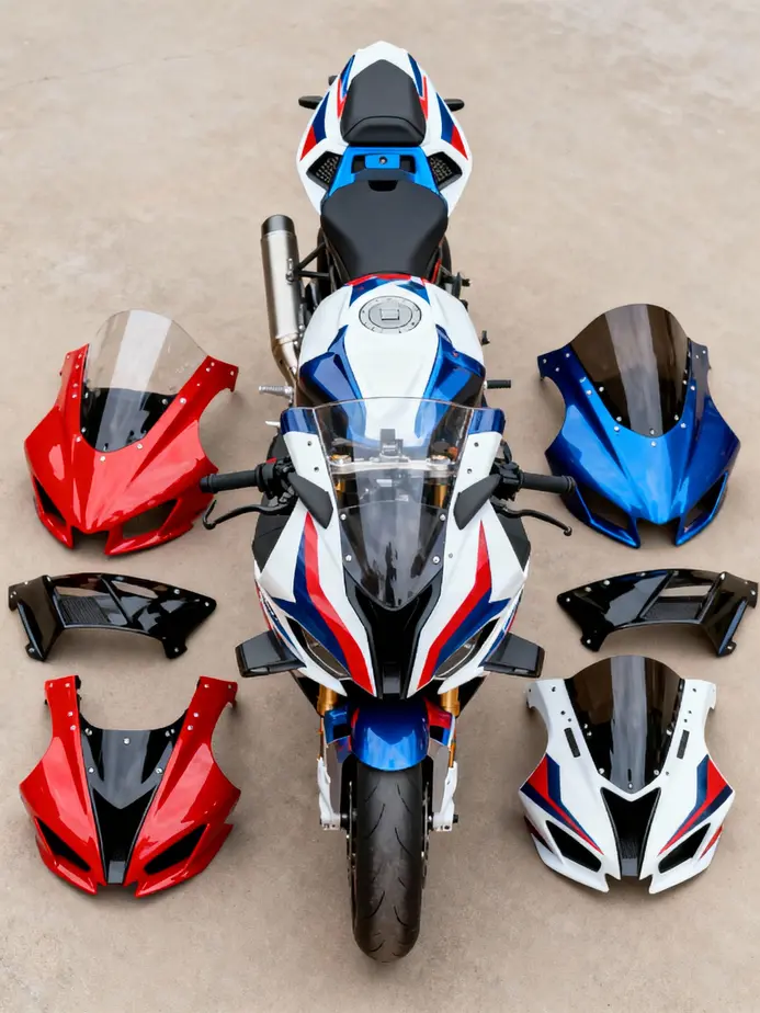 Overview of the different types of aftermarket fairings available for motorcycles.
