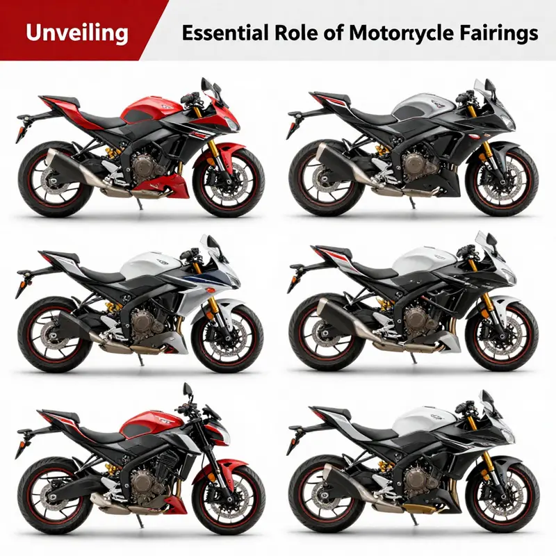 An overview of the different types of motorcycle fairings and their distinct contributions to performance.