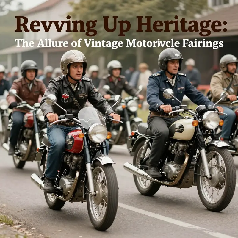 Enhanced aerodynamics through classic batwing fairing design.