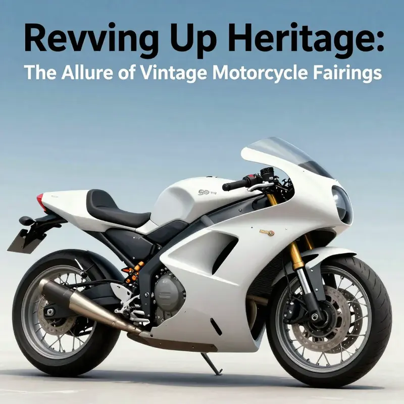 Enhanced aerodynamics through classic batwing fairing design.