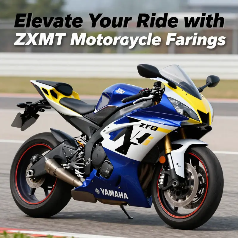 Showcasing the premium quality and finish of ZXMT motorcycle fairings, designed for performance.