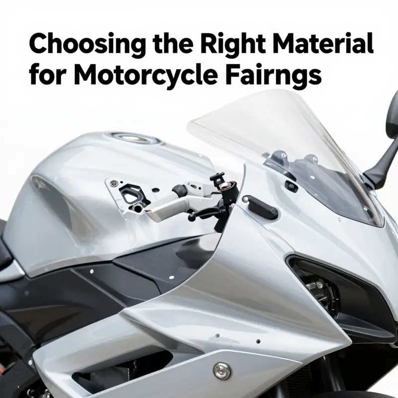 High-quality ABS plastic fairings showcasing their design versatility and durability.