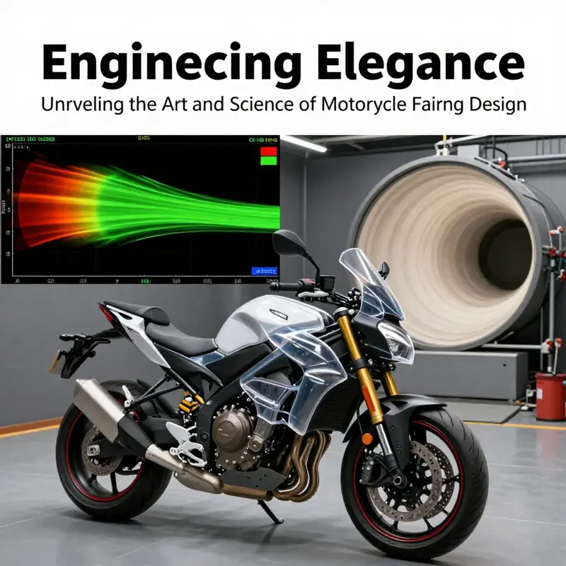 An array of motorcycles featuring different fairing styles, illustrating their unique aerodynamic benefits.