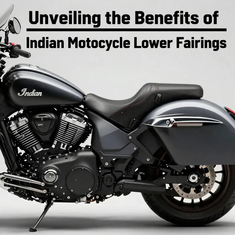 The Indian Challenger equipped with aerodynamic lower fairings, designed for optimal airflow and rider comfort.