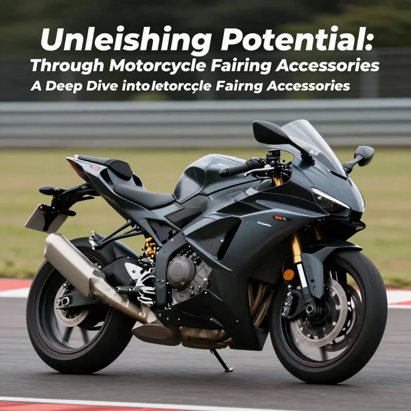 Stylish carbon fiber side air deflectors enhance aesthetics and performance.