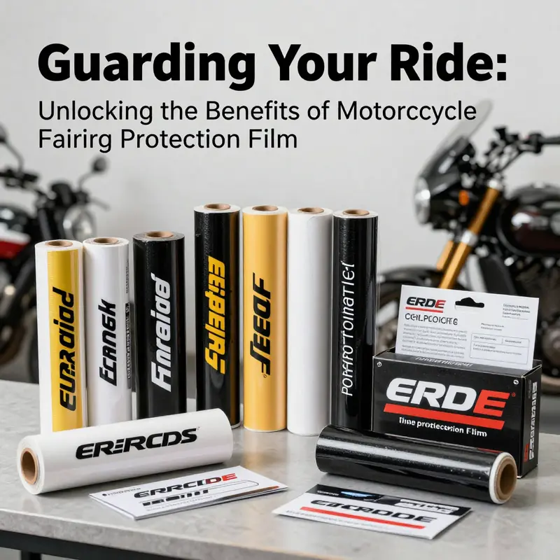 The impact of protective film on maintaining motorcycle aesthetics.