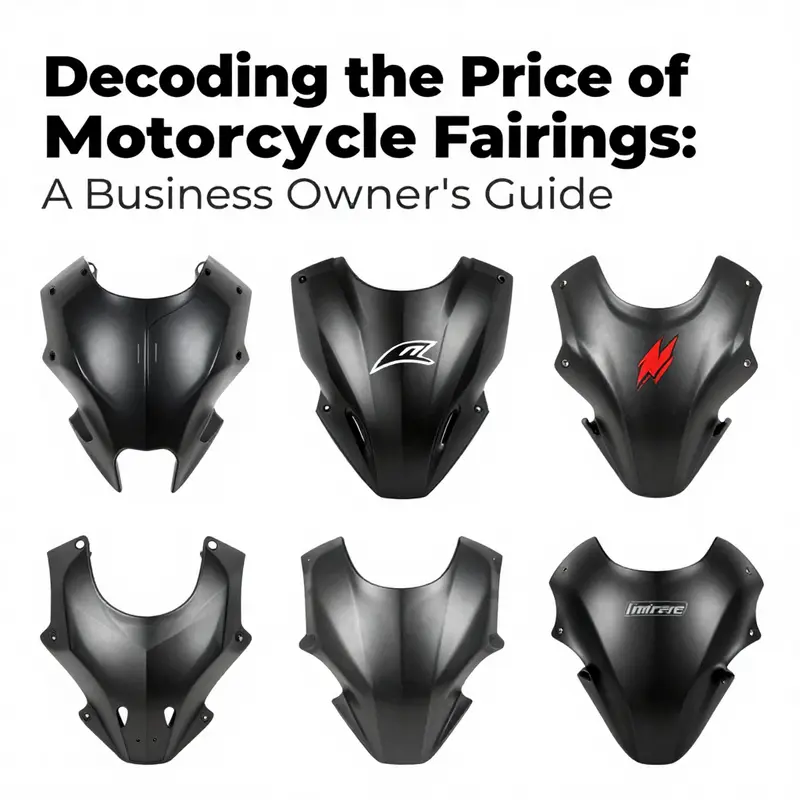 Comparison of universal and custom-fit motorcycle fairings.