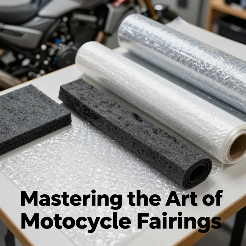 Prepare your motorcycle fairing by thoroughly cleaning and inspecting it for any damage before wrapping.