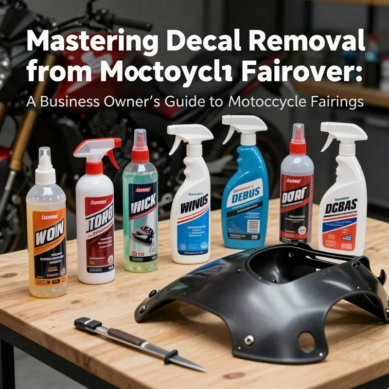 Technician applying heat to remove a decal without harming the paint.