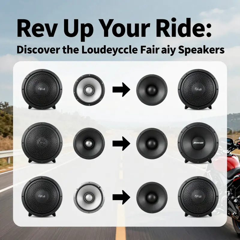 Showcasing top models of loudest motorcycle fairing speakers, including Harley-Davidson’s premium audio solutions.