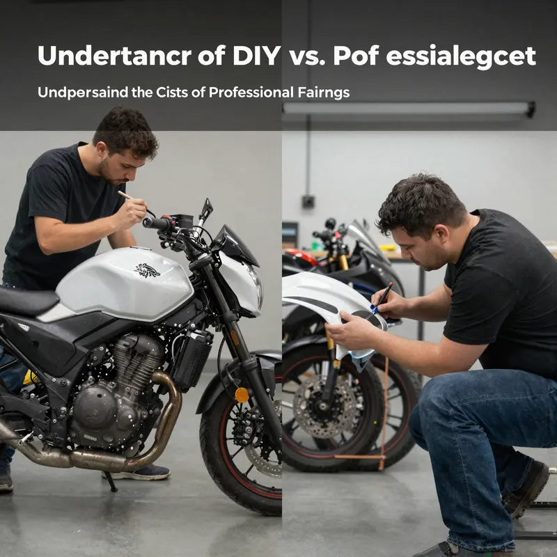 Several factors influence the overall cost of painting motorcycle fairings, emphasizing quality and preparation.