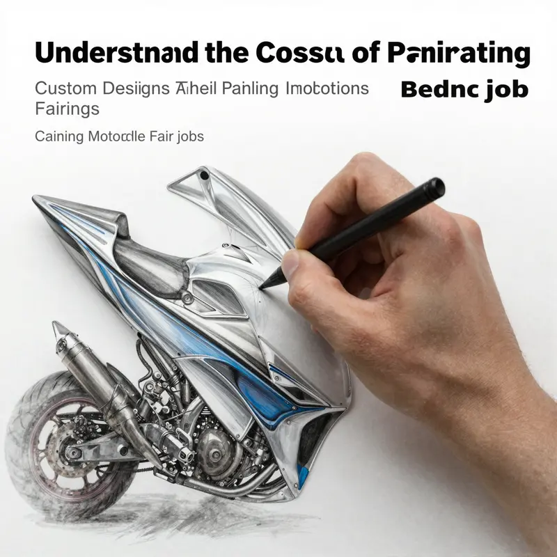 Several factors influence the overall cost of painting motorcycle fairings, emphasizing quality and preparation.