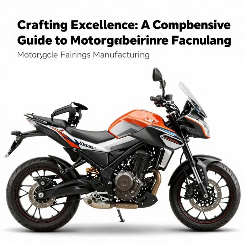 An overview of the manufacturing steps involved in creating high-quality motorcycle fairings.