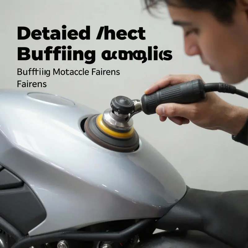 Essential Preparation Steps for Buffing Motorcycle Fairings.