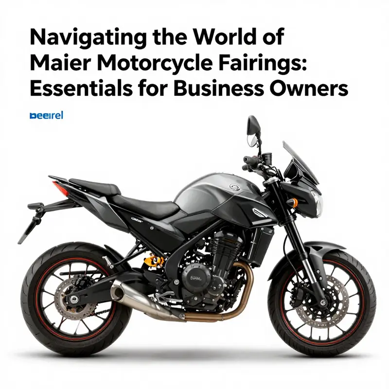 Visual representation of various types of Maier motorcycle fairings.