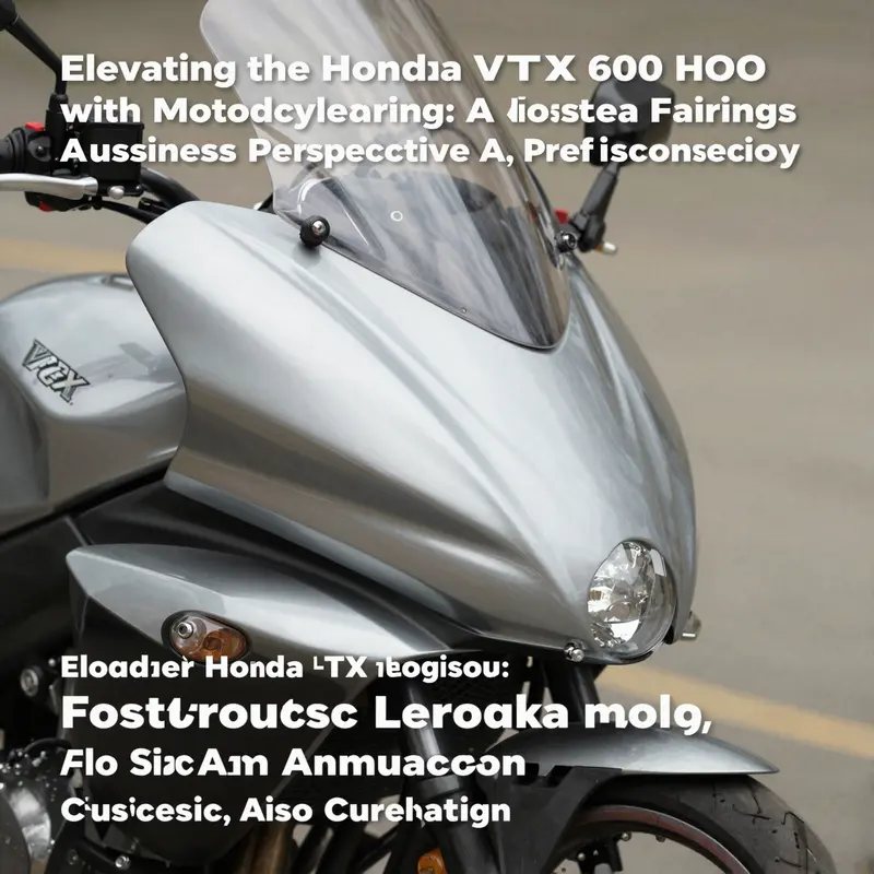 Classic factory-style fairings complementing the iconic design of the Honda VTX 1800.