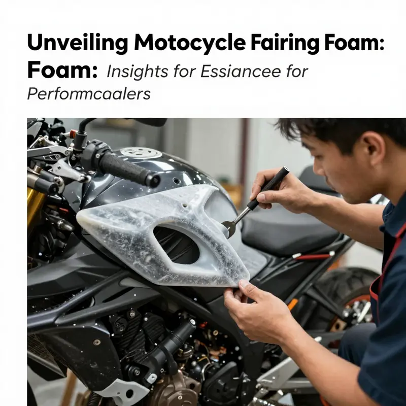 An overview of various motorcycle fairing foam types and their applications.