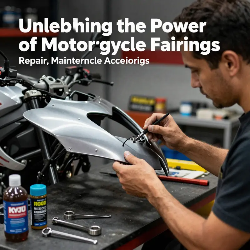 A variety of motorcycle fairings on display at Melbourne Motorcycle Fairings, showcasing their different types.