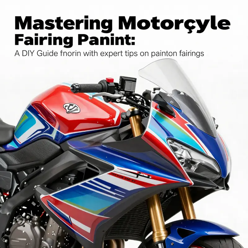 A colorful painted motorcycle fairing showcasing custom designs completed with spray can techniques.
