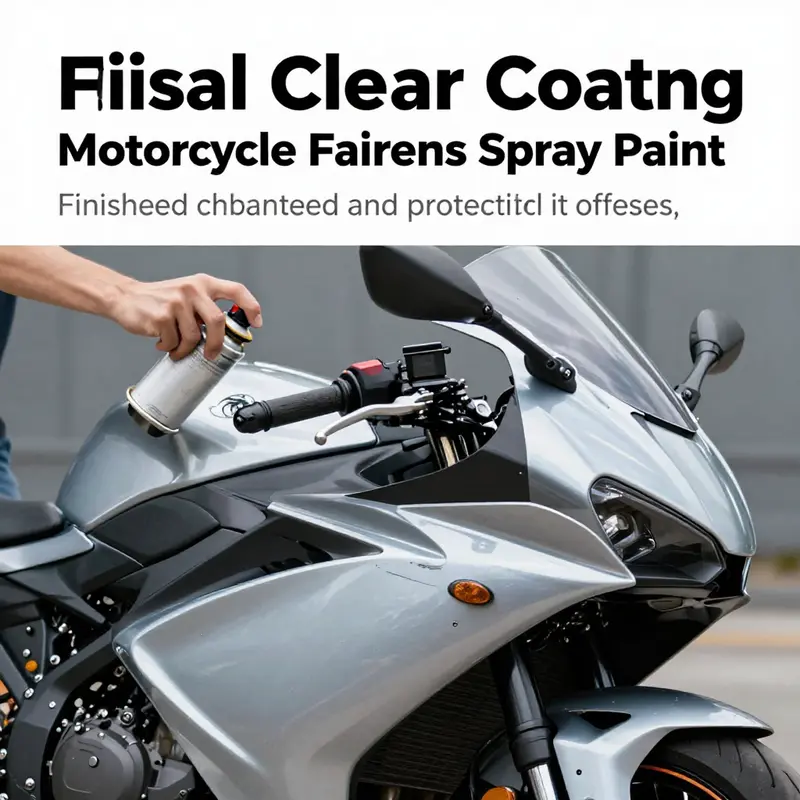 Preparation involves cleaning, sanding, and masking to ensure a smooth surface for painting motorcycle fairings.
