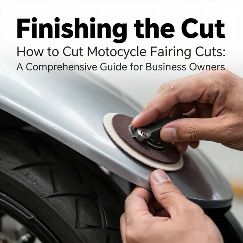 Preparation and Planning for cutting motorcycle fairings: Ensuring precision and safety.