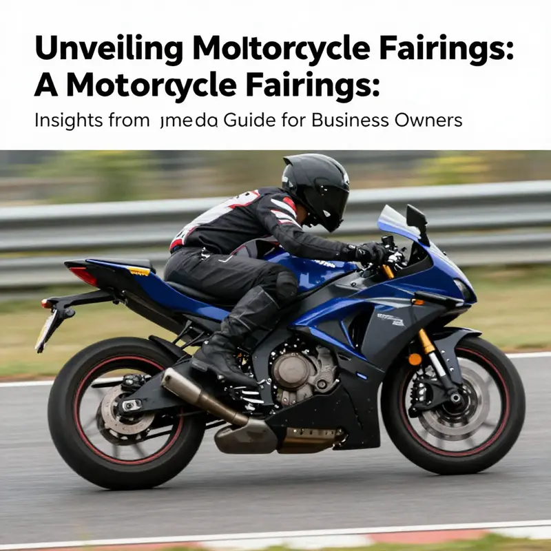 Different types of motorcycle fairings illustrating the variations in design and coverage.