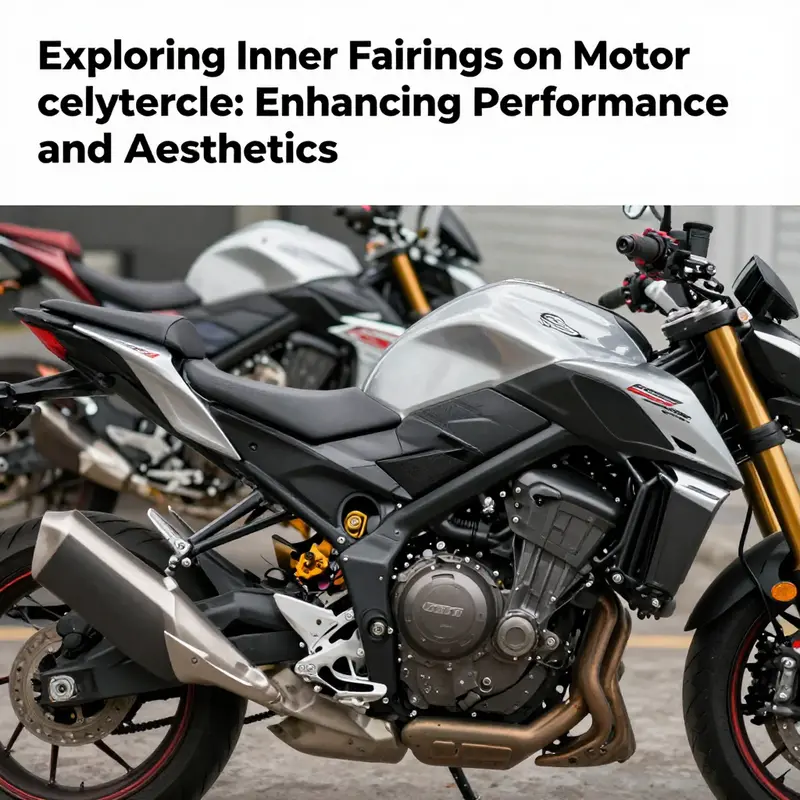 Different motorcycles showcasing visible inner fairings emphasizing their aerodynamic and aesthetic roles.