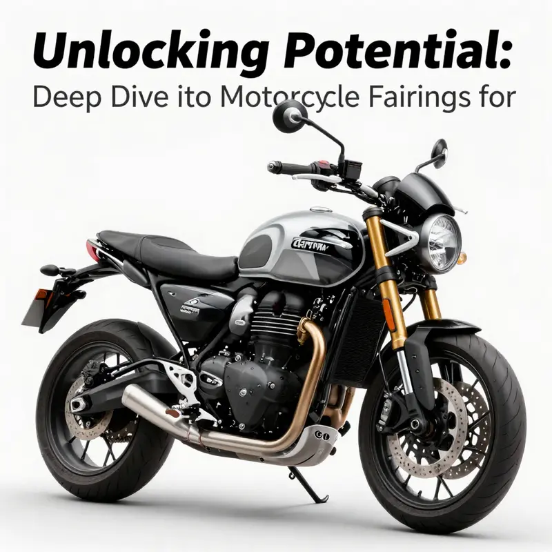 A diverse range of Triumph motorcycle fairings showcasing options for different riding styles.