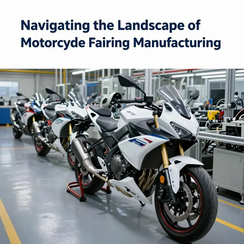 The heart of motorcycle fairing manufacturing in Guangdong, China.
