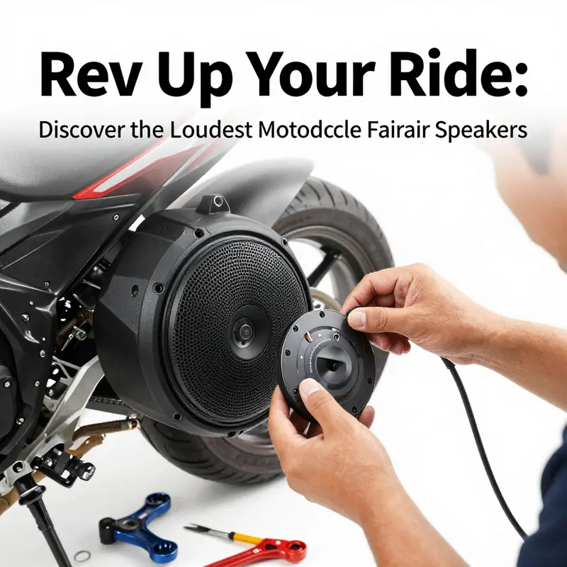Showcasing top models of loudest motorcycle fairing speakers, including Harley-Davidson’s premium audio solutions.