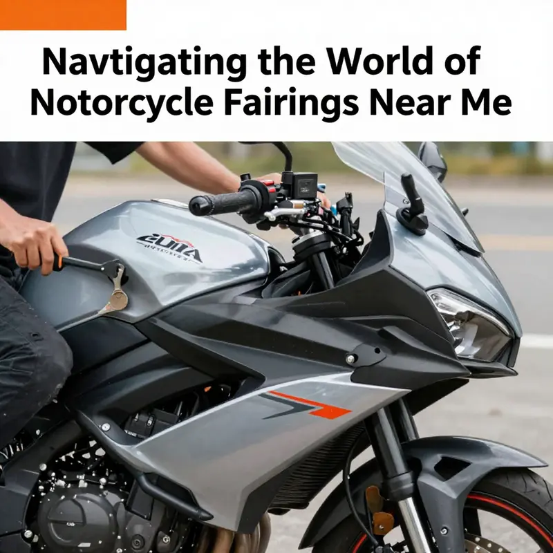 Diverse resources for sourcing motorcycle fairings in your vicinity.