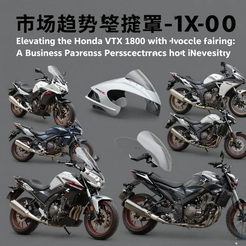 Classic factory-style fairings complementing the iconic design of the Honda VTX 1800.