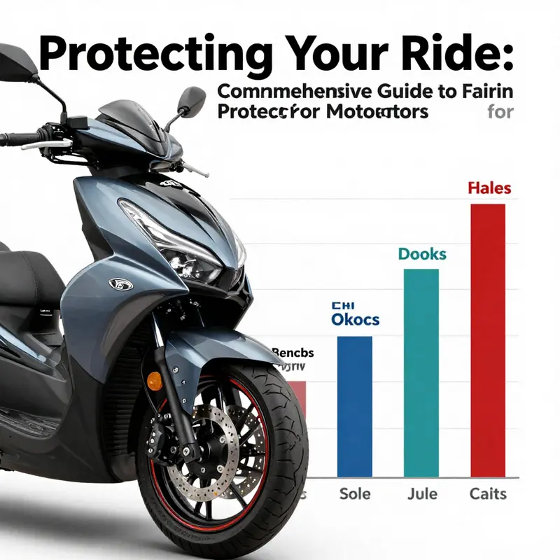 A variety of motorcycle fairing protectors demonstrating their diverse materials and designs.