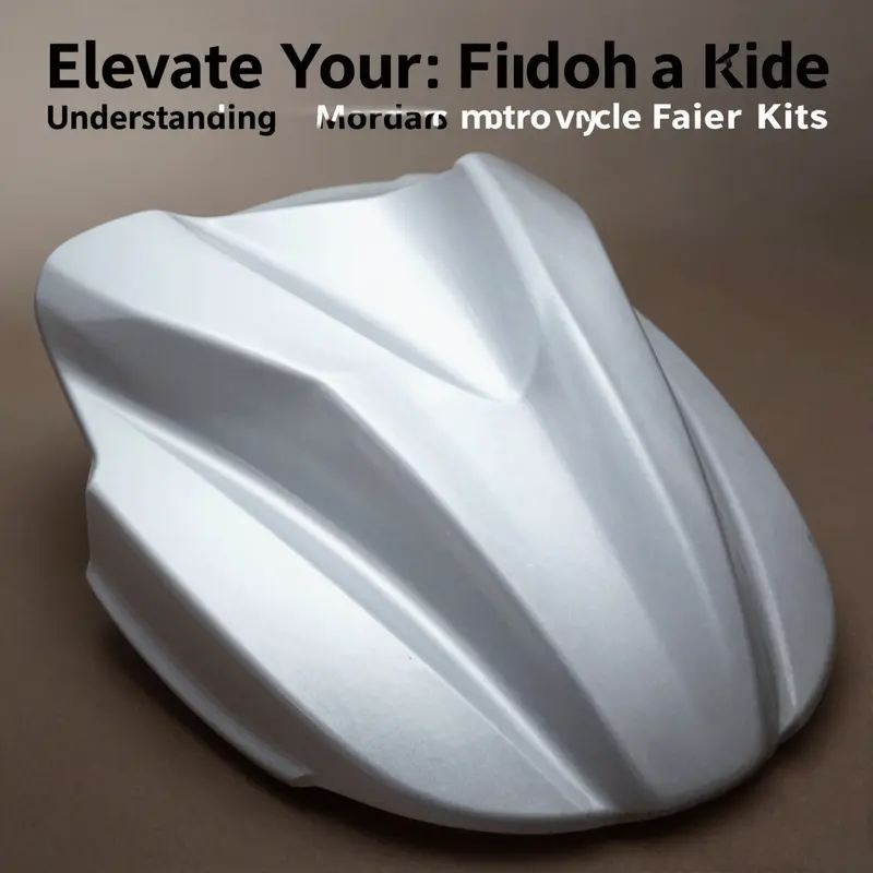 Various styles of Honda fairing kits designed for different riding needs.