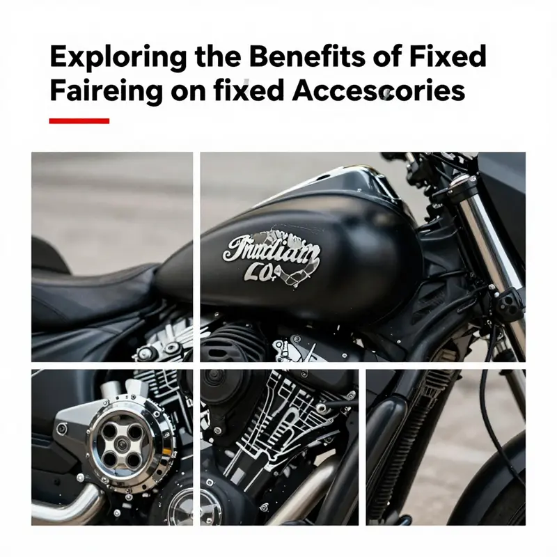 Fixed fairing significantly enhances the performance of Indian Motorcycles by improving aerodynamics.