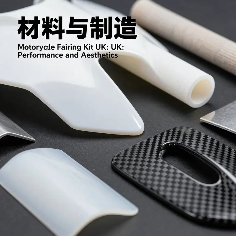 Comparison of complete and half fairing kits highlighting design differences.