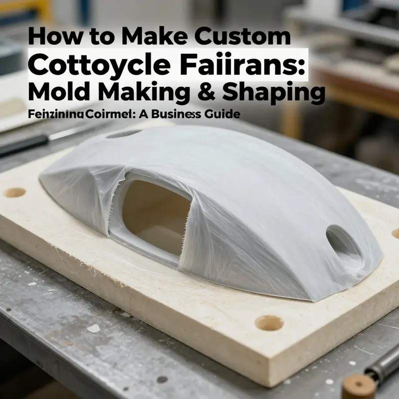 Designing motorcycle fairings using sketches and CAD software.