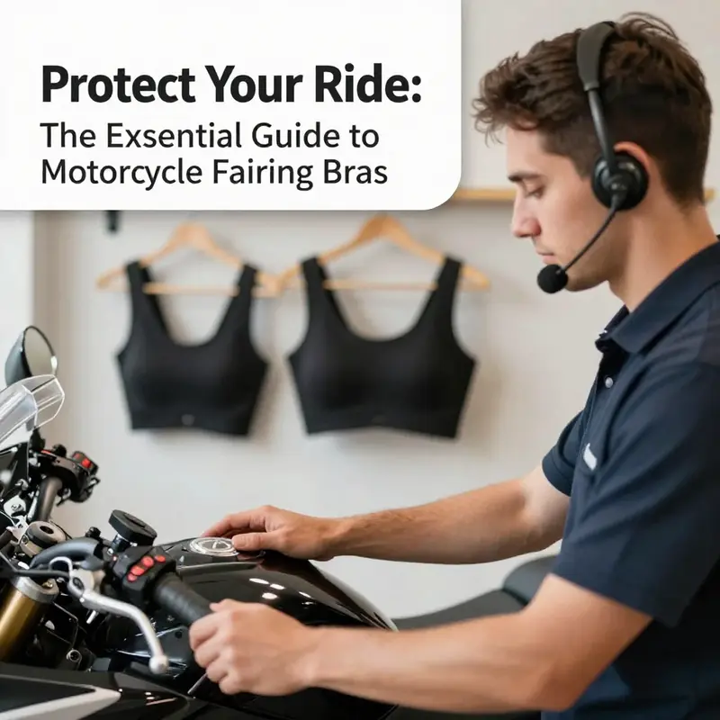 High-quality motorcycle fairing bra highlighting its durable, fleece-backed vinyl material and tailored fit over a Harley-Davidson.