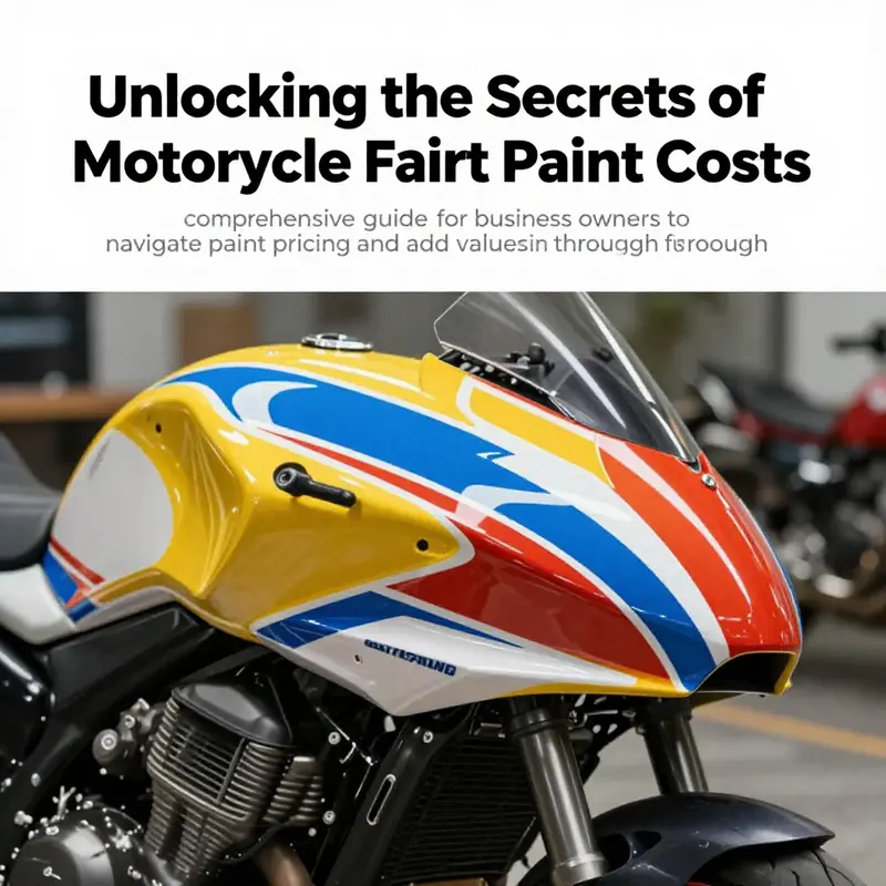 Photo of a freshly painted motorcycle fairing highlighting craftsmanship and quality.