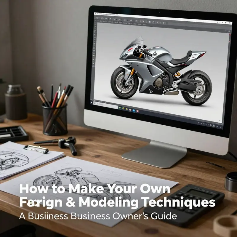 Innovative design techniques using CAD software for motorcycle fairings.