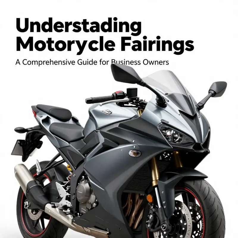 The streamlined design of motorcycle fairings enhances performance and rider comfort.